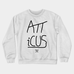 Name Atticus by 9AZ Crewneck Sweatshirt